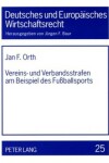 Book cover for Vereins- Und Verbandsstrafen Am Beispiel Des Fussballsports