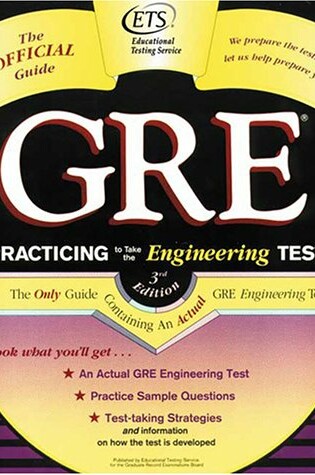 Cover of Gre: Engineering Test 3rd O/P