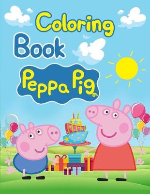 Book cover for Coloring Book Peppa Pig