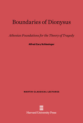 Book cover for Boundaries of Dionysus