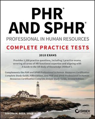 Book cover for PHR and SPHR Professional in Human Resources Certification Complete Practice Tests