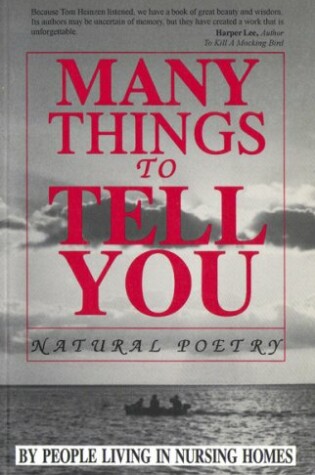 Cover of Many Things to Tell You