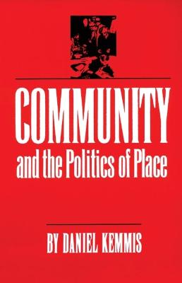 Cover of Community and the Politics of Place