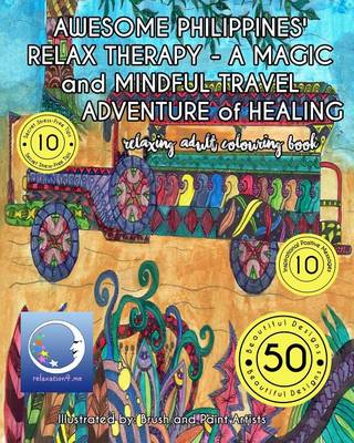 Book cover for Relaxing Adult Colouring Book