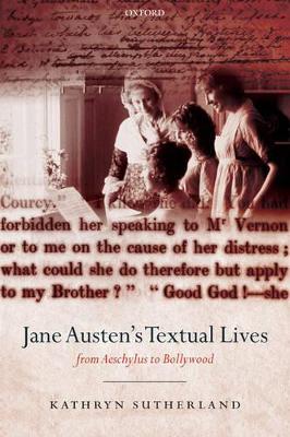 Book cover for Jane Austen's Textual Lives