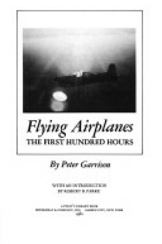 Cover of Flying Airplanes