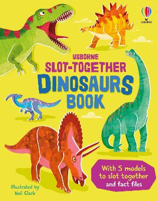 Book cover for Slot-together Dinosaurs