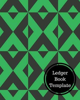 Book cover for Ledger Book Template