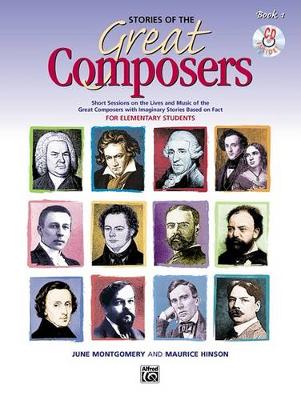 Book cover for Stories of the Great Composers