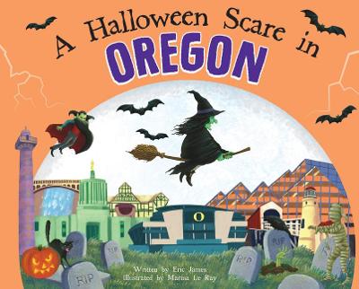 Book cover for A Halloween Scare in Oregon