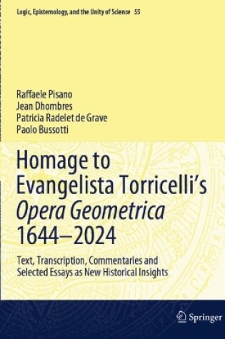 Cover of Homage to Evangelista Torricelli’s Opera Geometrica 1644–2022