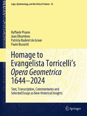 Cover of Homage to Evangelista Torricelli’s Opera Geometrica 1644–2022