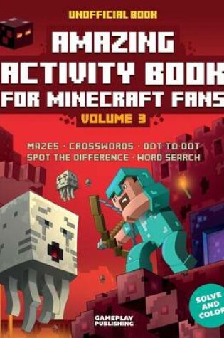 Cover of Amazing Activity Book for Minecraft Fans
