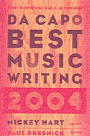 Cover of DA Capo Best Music Writing 2004