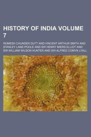 Cover of History of India Volume 7