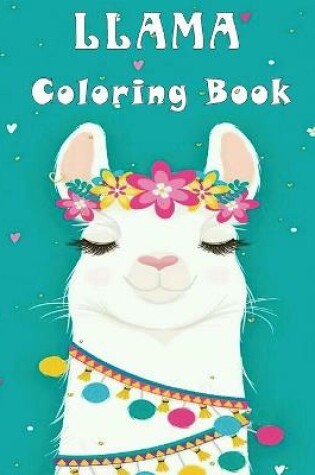 Cover of Llama Coloring Book