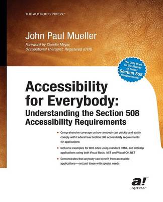 Book cover for Accessibility for Everybody