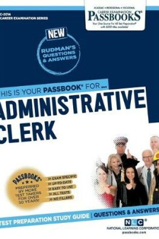 Cover of Administrative Clerk (C-2014)