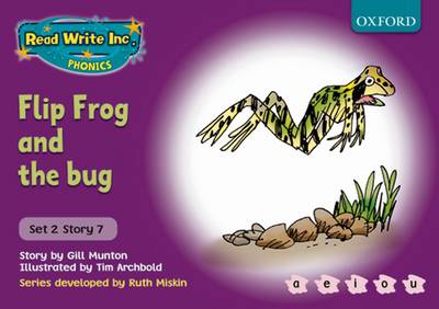 Cover of Read Write Inc. Phonics: Purple Set 2 Storybooks: Flip Frog and the Bug