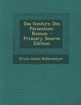 Book cover for Das Gestirn Des Paracelsus