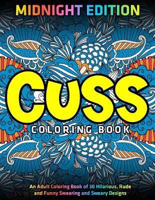 Book cover for Cuss Coloring Book