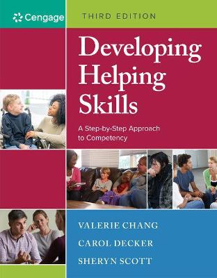 Book cover for Mindtap Social Work, 1 Term (6 Months) Printed Access Card for Chang/Decker/Scott's Developing Helping Skills: A Step-By-Step Approach to Competency, 3rd