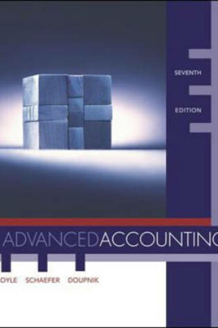 Cover of Advanced Accounting - Not Available Individually