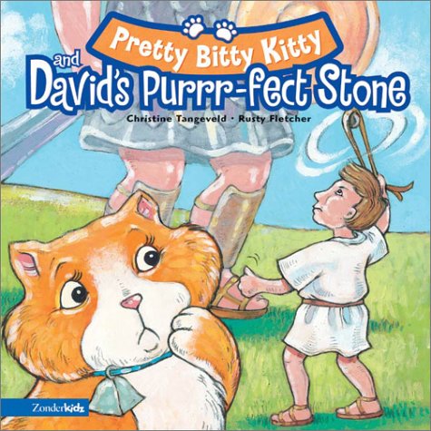 Book cover for Pretty Bitty Kitty and David's Purrr-Fect Stone