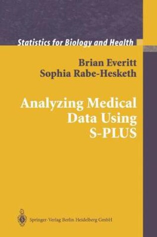Cover of Analyzing Medical Data Using S-PLUS