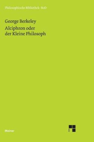 Cover of Alciphron oder der Kleine Philosoph