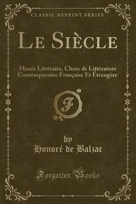 Book cover for Le Siècle