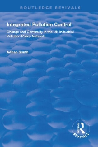 Cover of Integrated Pollution Control