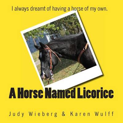 Book cover for A Horse Named Licorice