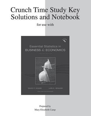 Book cover for Study Guide to Accompany Essential Statistics in Business and Economics