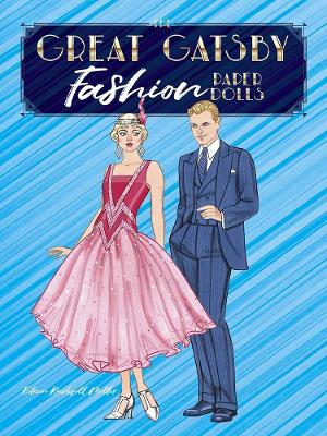 Book cover for The Great Gatsby Fashion Paper Dolls