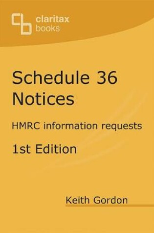 Cover of Schedule 36 Notices
