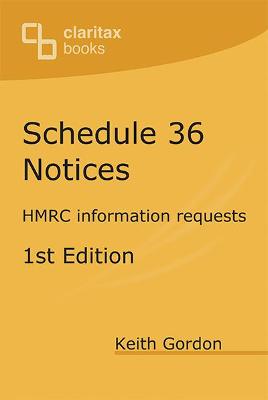 Book cover for Schedule 36 Notices