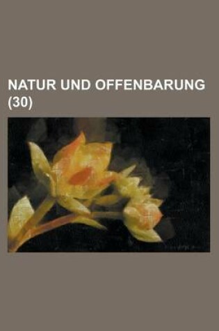 Cover of Natur Und Offenbarung (30 )