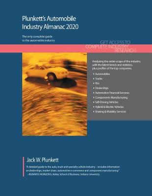 Book cover for Plunkett's Automobile Industry Almanac 2020