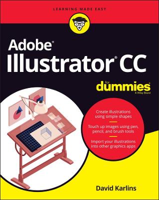 Book cover for Adobe Illustrator CC For Dummies