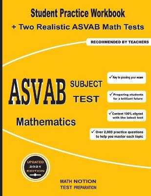 Book cover for ASVAB Subject Test Mathematics