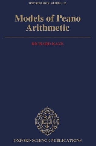 Cover of Models of Peano Arithmetic