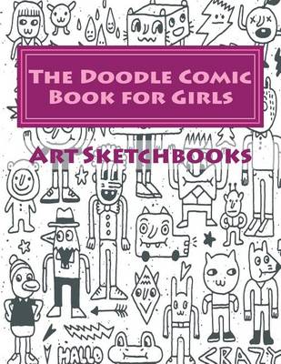 Book cover for The Doodle Comic Book for Girls