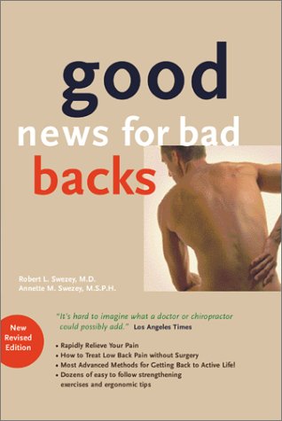 Book cover for Good News for Bad Backs 4th Ed.