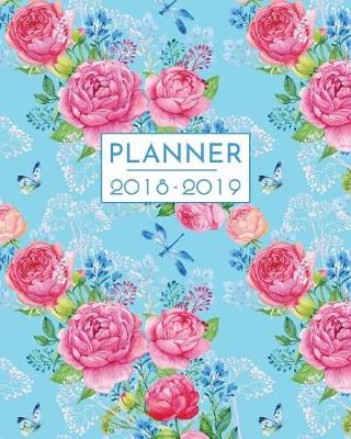 Book cover for Floral 2018-2019 Planner