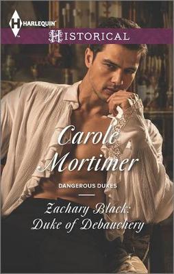 Book cover for Zachary Black: Duke of Debauchery