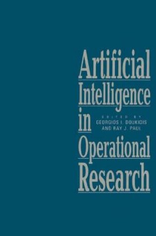 Cover of Artificial Intelligence in Operations Research