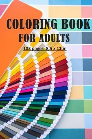 Cover of Coloring Book for Adults