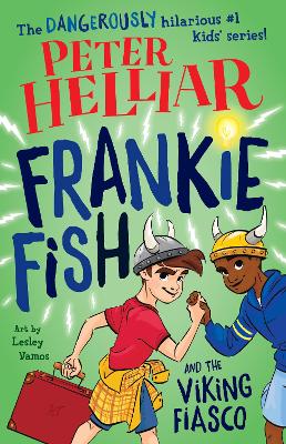 Book cover for Frankie Fish and the Viking Fiasco