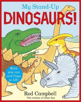 Book cover for My Stand-Up Dinosaurs
